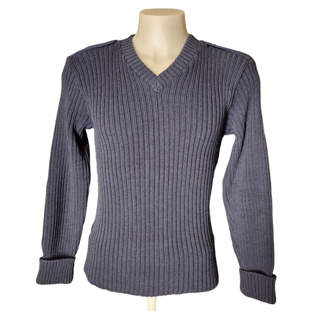 Brigade Quartermasters Woolly Pully Sweater Pure Wool Mens 40 Military Gorp Core